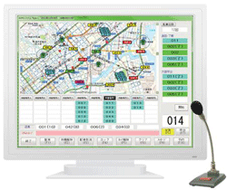 タクシー車両情報表示システム